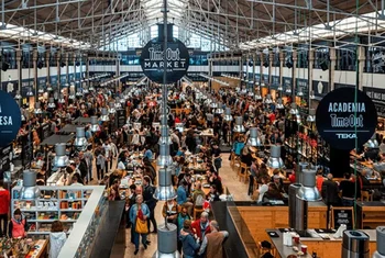 La presencia de food halls en Europa aumenta un 50%