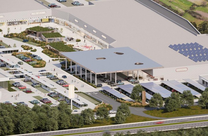 El parque comercial de Vilanova de Arousa inicia sus obras