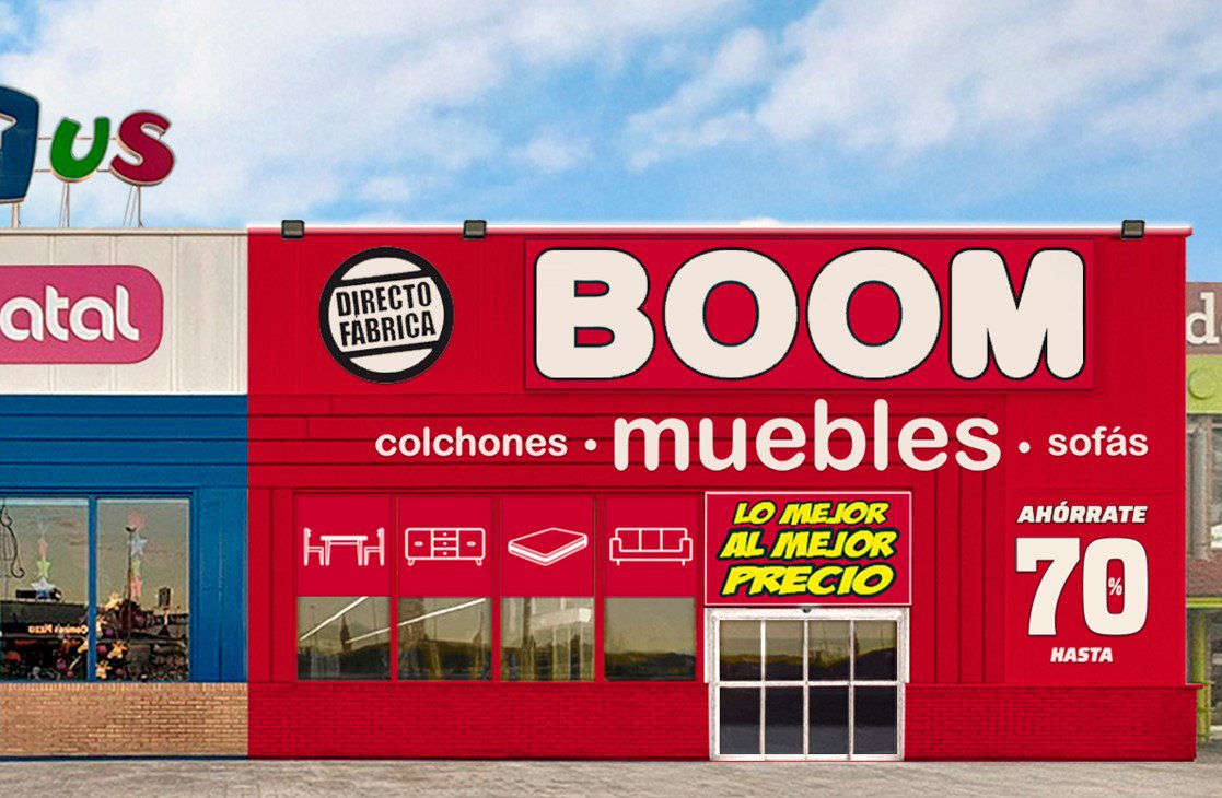 Muebles Boom se instala en el Parque Comercial Albán