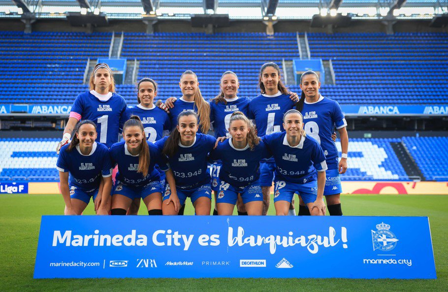 Marineda City y el Dépor ABANCA se vuelcan con el fútbol femenino