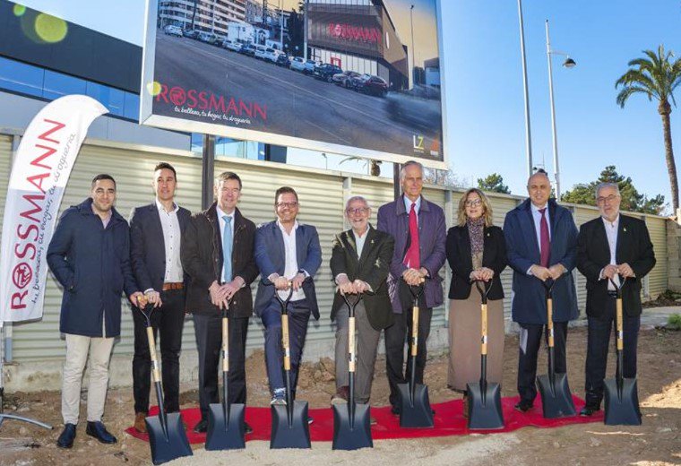 Rossmann inicia las obras de su nueva sede central en España, ubicada en Alboraya