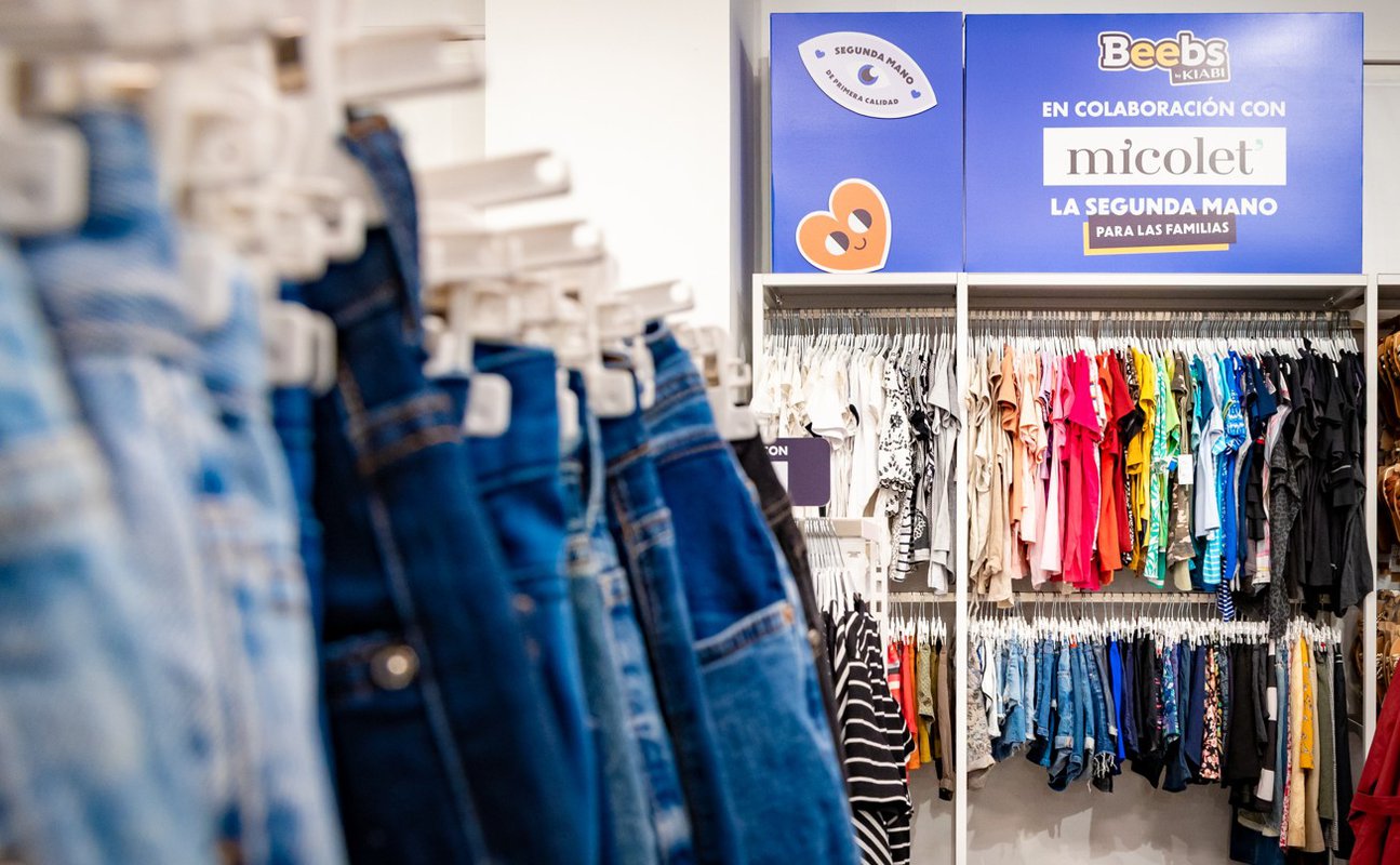 KIABI implanta su modelo de segunda mano en tiendas físicas de España
