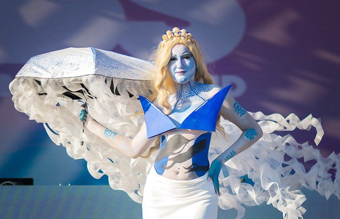 Bahía Sur acoge la mayor muestra de bodypainting de España