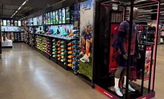 Decathlon instala 18 Pro Shops de fútbol en sus tiendas