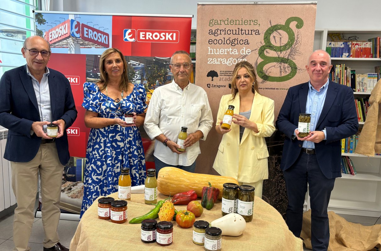 Gardeniers aterriza en los supermercados Eroski con su proyecto ecosocial