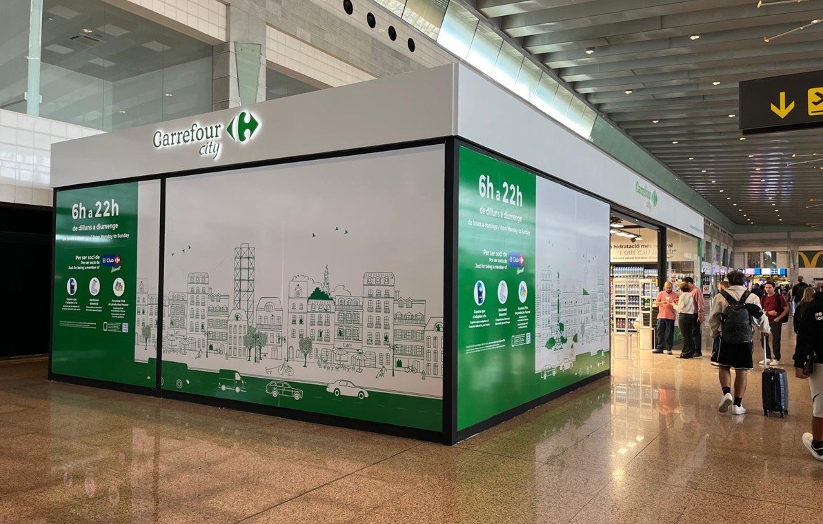Carrefour lleva su formato City al Aeropuerto de Barcelona-El Prat