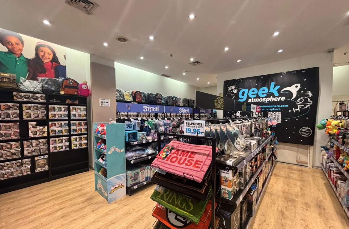 Geek Atmosphere aterriza con su nueva tienda en Atalayas