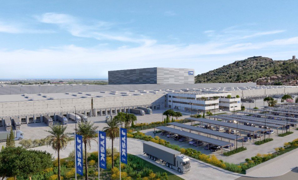 JYSK iniciará en 2026 la construcción de su nuevo centro de distribución en Almenara