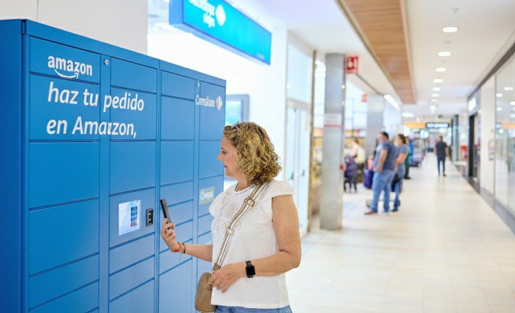 Carrefour integrará Amazon Lockers en su red de tiendas