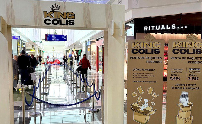 La pop-up de paquetes perdidos del e-commerce llega a L’Aljub