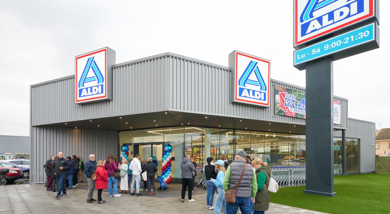 Aldi cierra el año con 496 supermercados en España