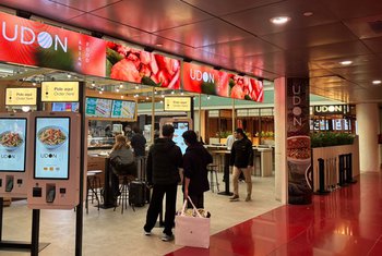 Udon aterriza en el aeropuerto Barcelona-El Prat