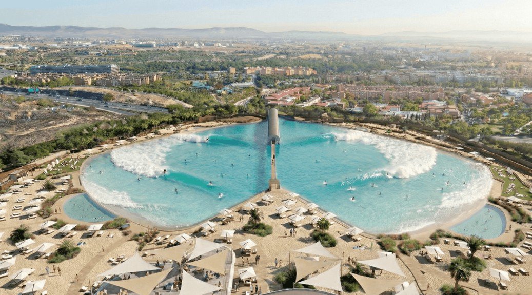 La Ciudad del Deporte de Madrid acogerá la mayor laguna de surf artificial de Europa