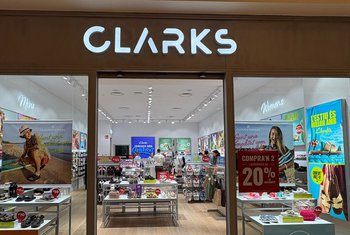 Clarks abre en Gran Via 2 su primera tienda en un centro comercial de Barcelona