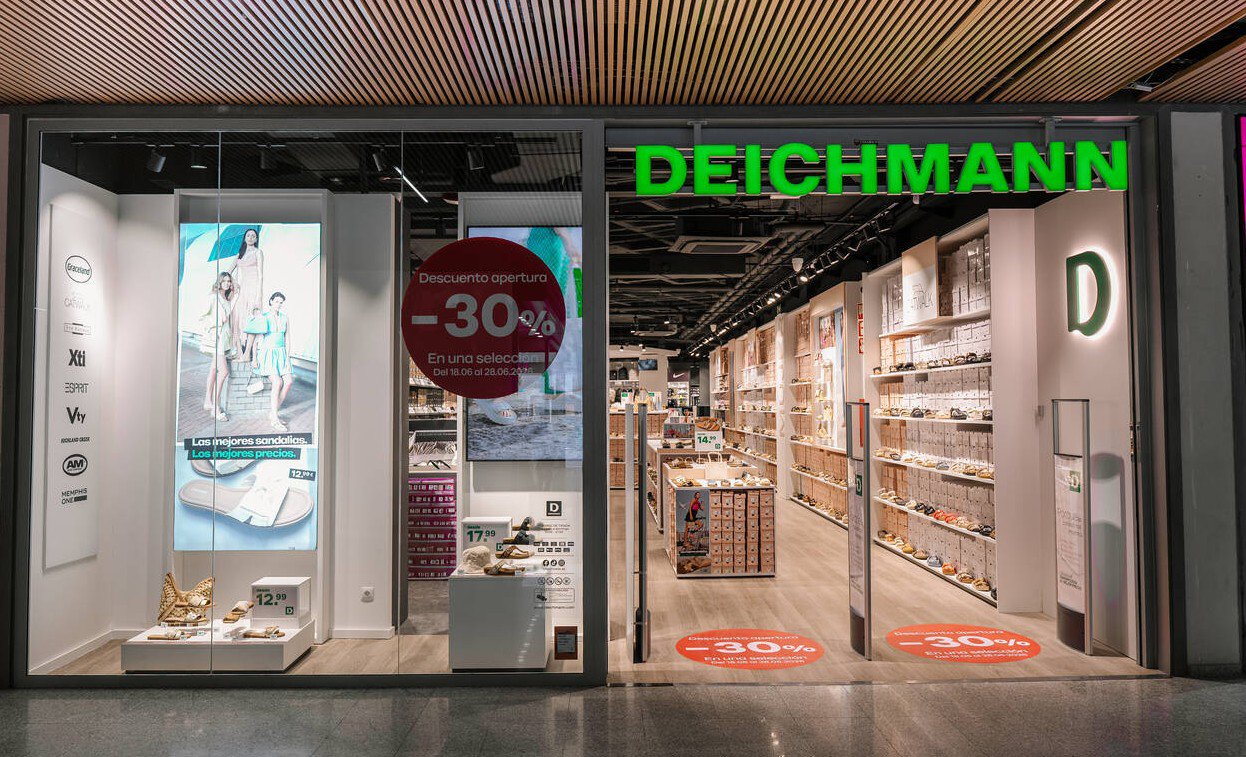 Deichmann alcanza los 100 puntos de venta tras su llegada a Biosfera Plaza