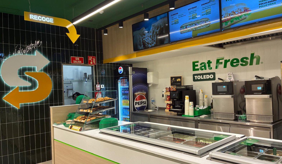 Subway desembarca en Toledo con su primer restaurante en Luz del Tajo