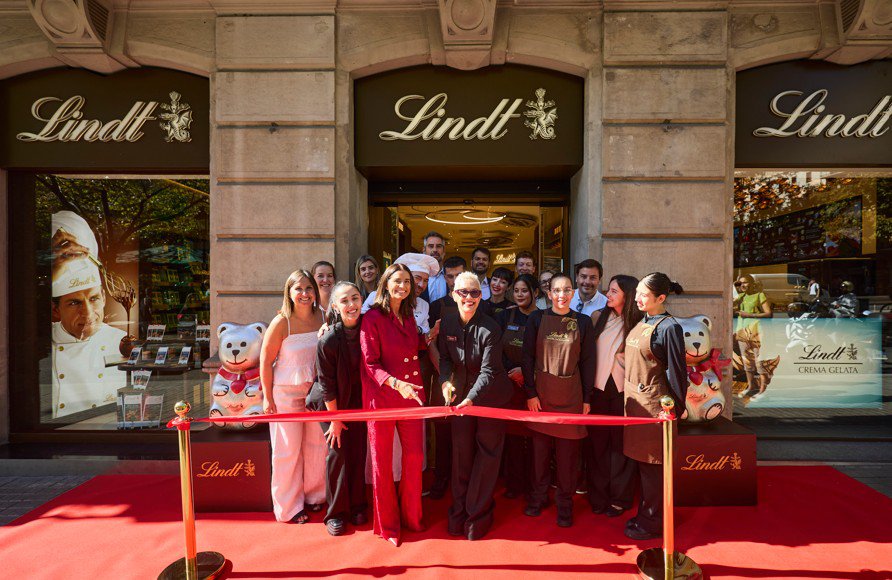 Lindt lleva a Rambla Catalunya su mayor boutique de España