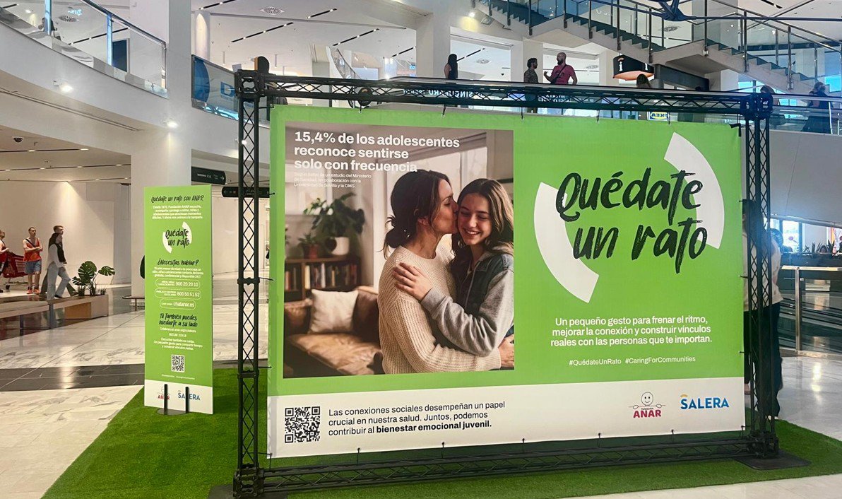 CBRE y Fundación ANAR llevan la salud mental juvenil a 27 centros comerciales