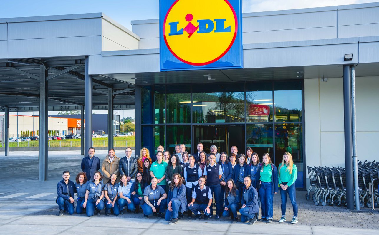 Lidl pone en marcha su primer supermercado en la comarca de Fisterra
