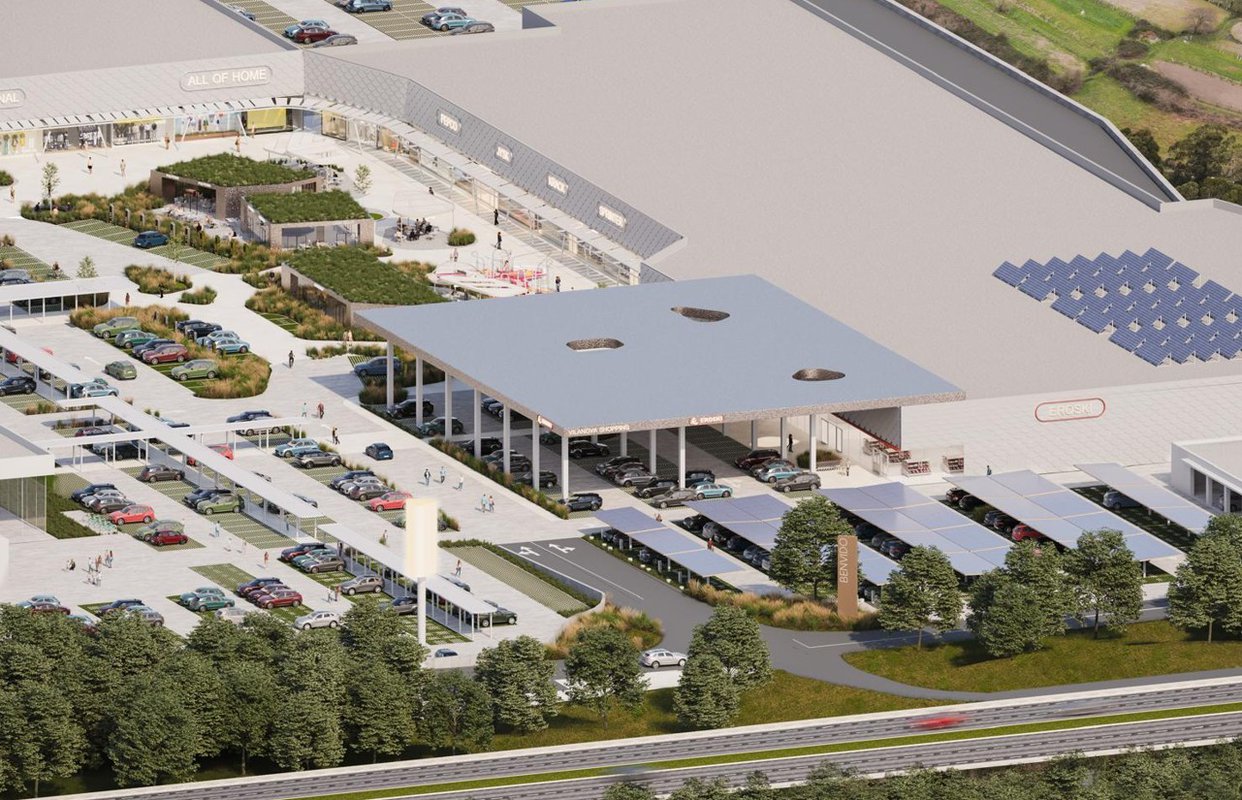 El parque comercial de Vilanova de Arousa inicia sus obras
