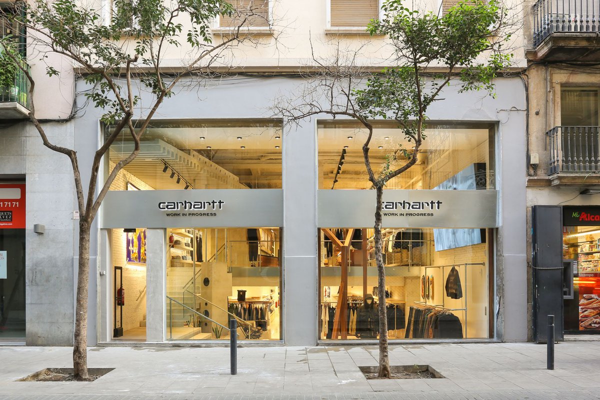 Carhartt WIP cuenta con Leddream en la apertura de su nueva flagship store