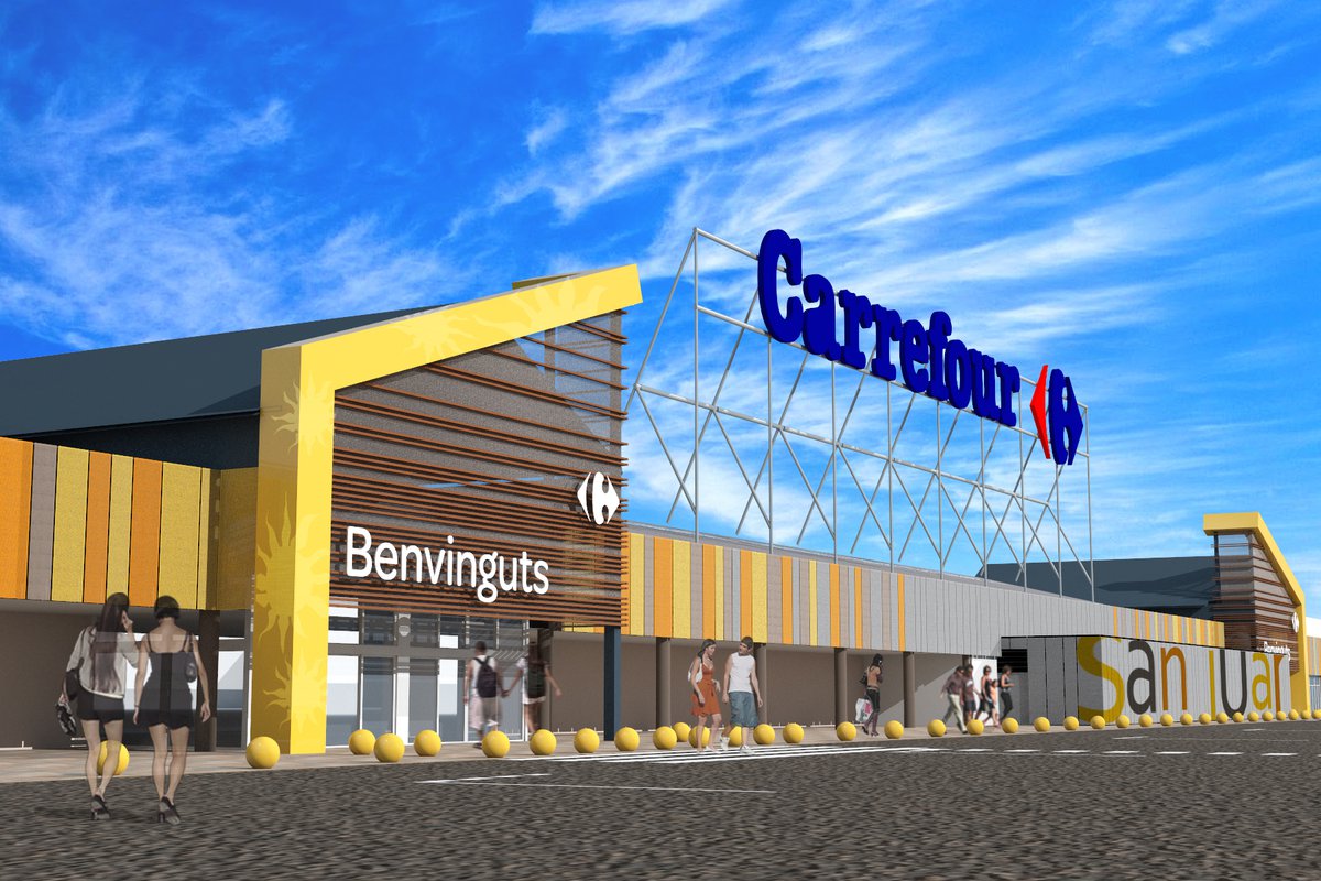 Carrefour Property y Carmila remodelan el centro comercial San Juan de Alicante