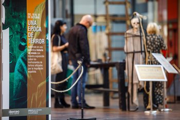 Berceo acoge la exposición 'Una época de terror'