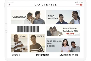Cortefiel digitalizará sus tiendas de la mano de Mercaux
