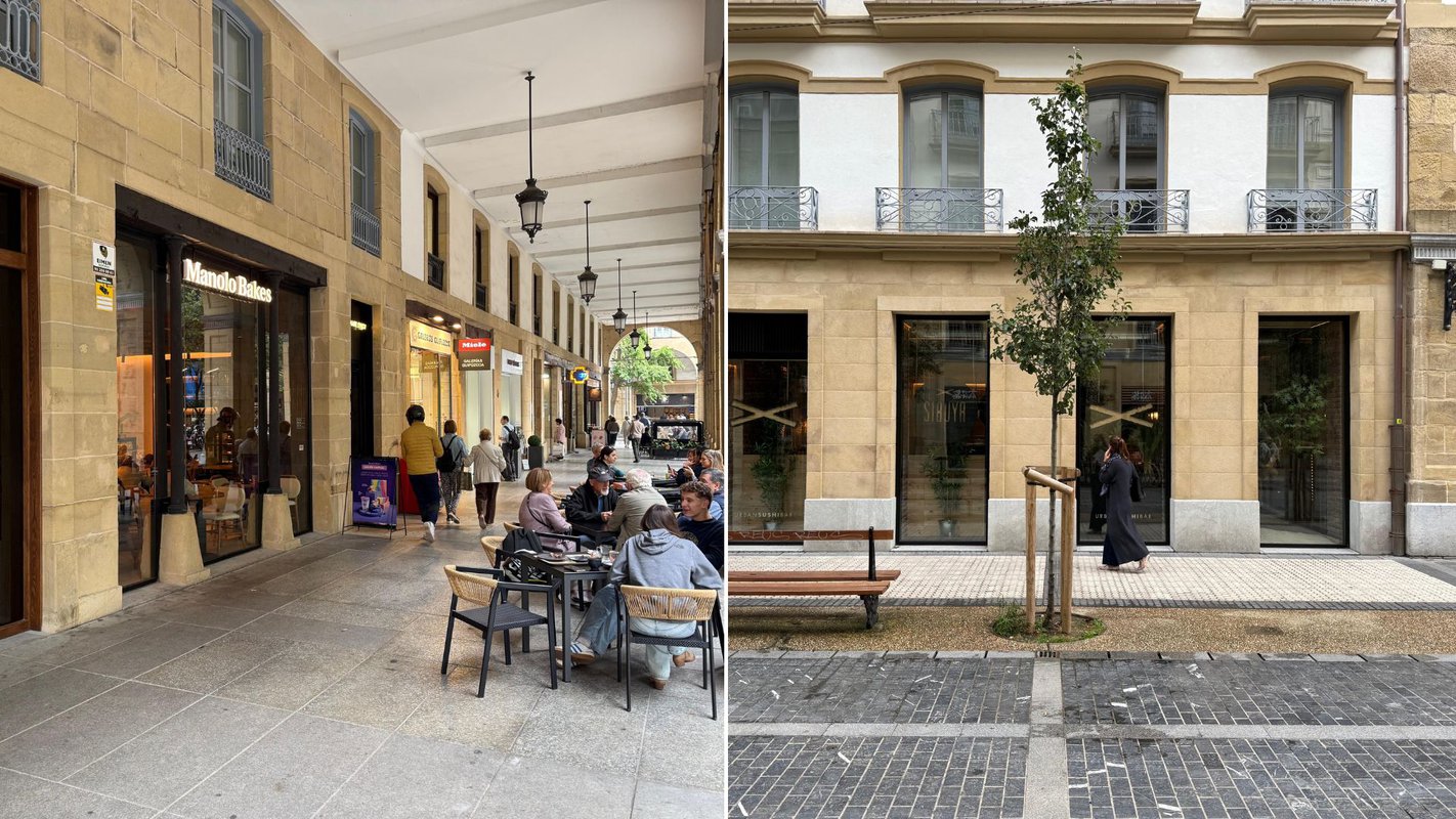 Un family office catalán compra los locales de Manolo Bakes y Sibuya en San Sebastián