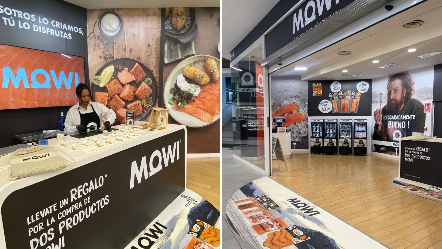 Mowi se instala en formato pop up en Gran Vía de Hortaleza