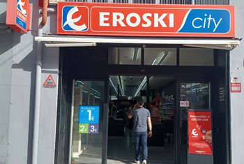 Nuevo supermercado franquiciado de Eroski en Madrid