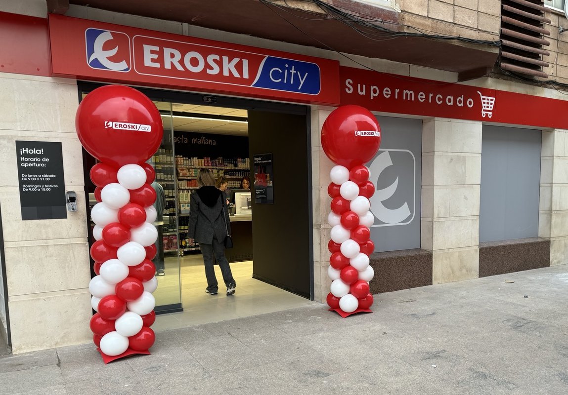 Eroski abre un nuevo supermercado en Guadalajara