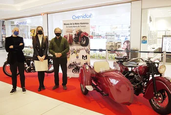 El Tormes acoge parte de la colección del Museo de la Moto Histórica