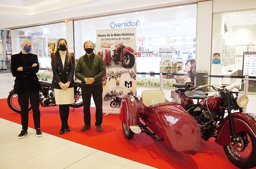 El Tormes acoge parte de la colección del Museo de la Moto Histórica