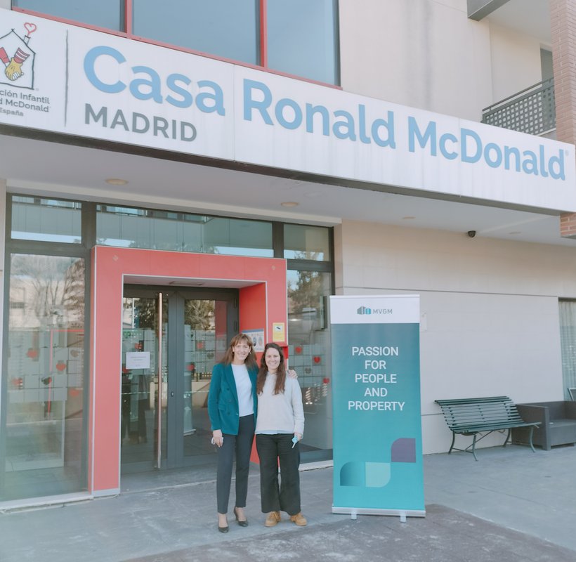 MVGM firma un acuerdo de colaboración con la Fundación Infantil Ronald McDonald España