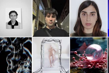 Vallsur transforma sus pantallas en una galería digital con obras de jóvenes artistas