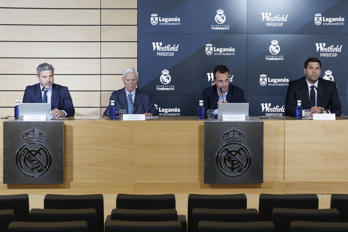 Westfield Parquesur y Fundación Real Madrid renuevan su apoyo a la escuela sociodeportiva de Leganés