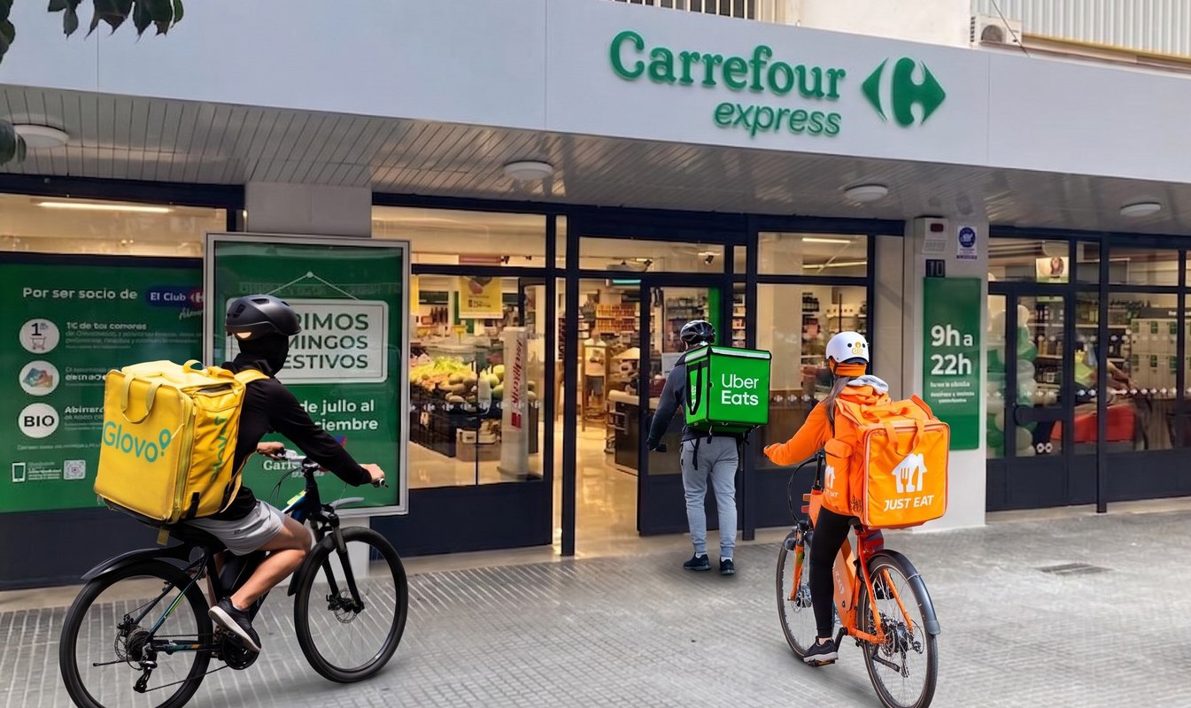 Carrefour supera las 700 tiendas con entrega ultrarrápida tras crecer un 40%