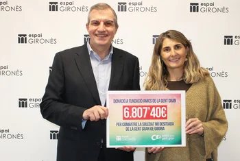 Espai Gironès recauda 6.807 euros para un proyecto social en Girona