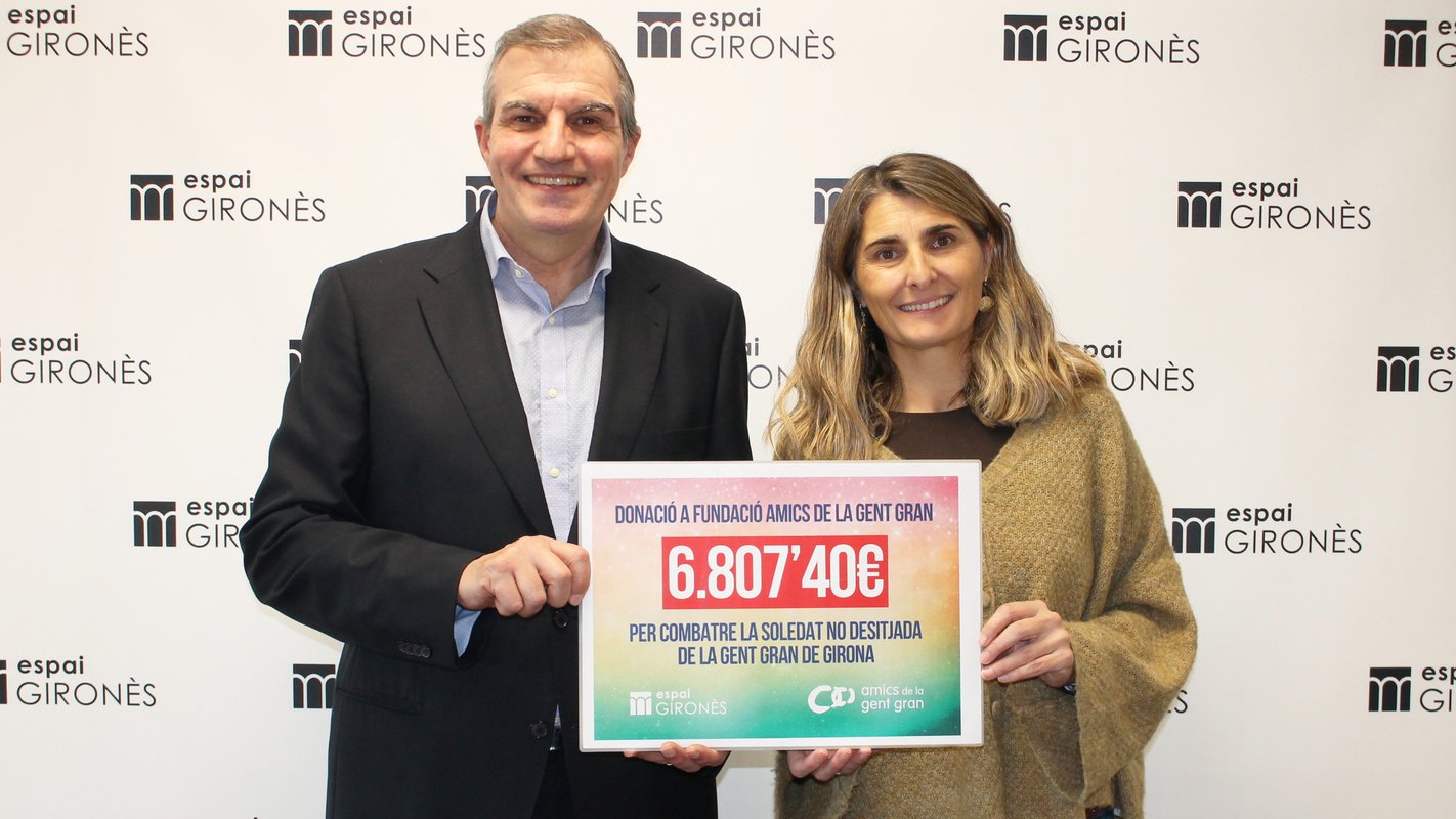 Espai Gironès recauda 6.807 euros para un proyecto social en Girona