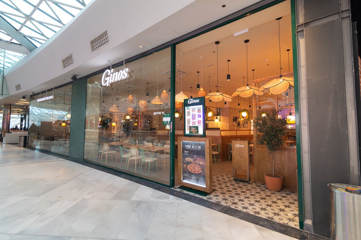 Ginos abre un restaurante en el centro comercial Alcalá Magna