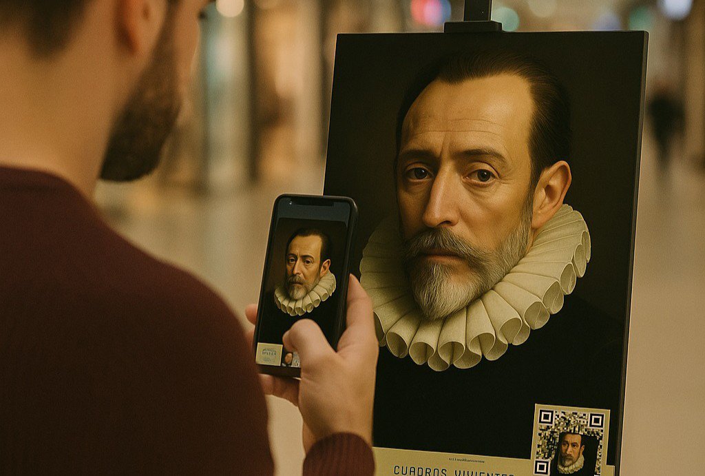 intu Xanadú acoge una exposición interactiva sobre Cervantes con tecnología de realidad aumentada