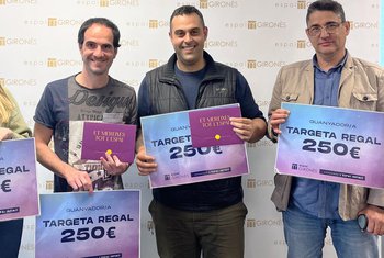 Espai Gironès regala 16 tarjetas regalo de 250 euros cada una