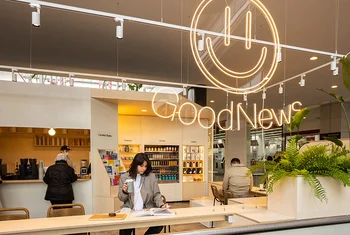 GoodNews instala uno de sus quioscos en Westfield La Maquinista