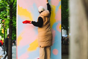 GranCasa celebra el día de San Jorge a través del arte urbano