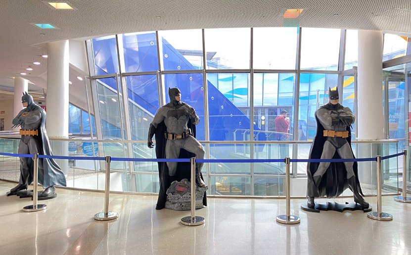 El universo Batman se cuela en Gran Vía de Vigo