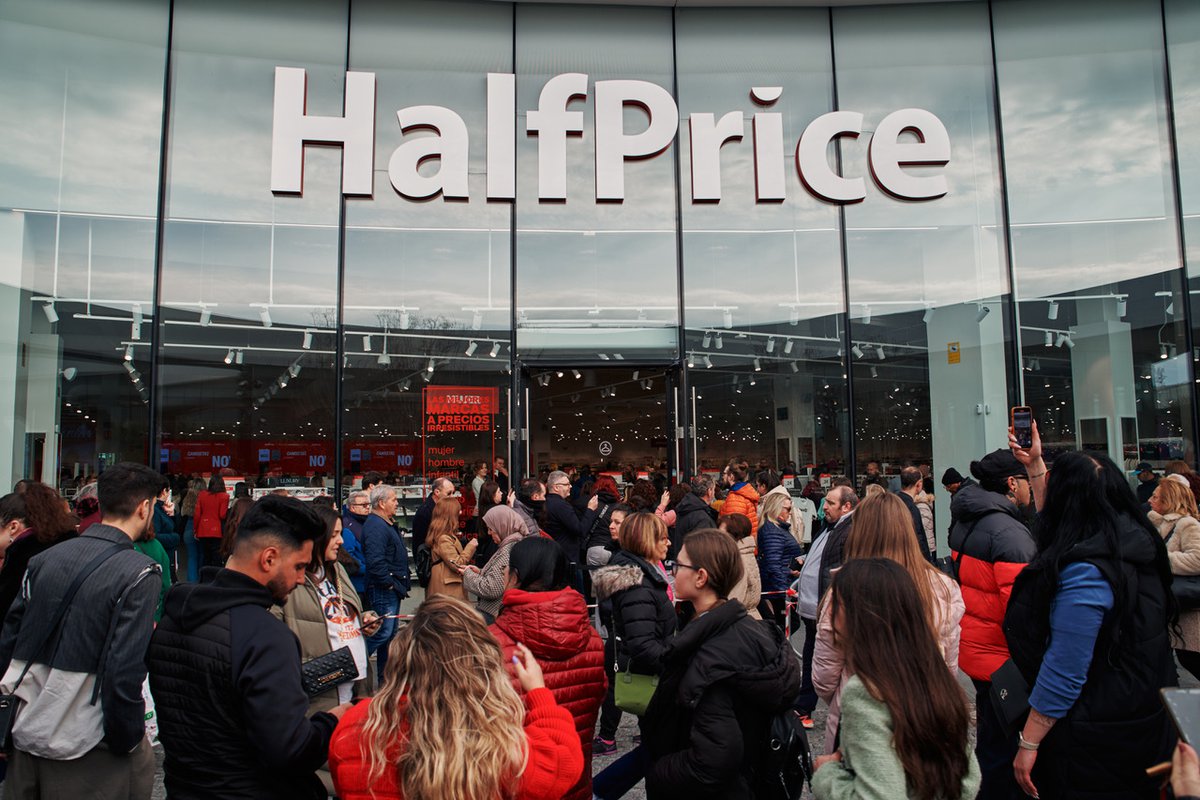 HalfPrice inaugura su primera tienda en Madrid