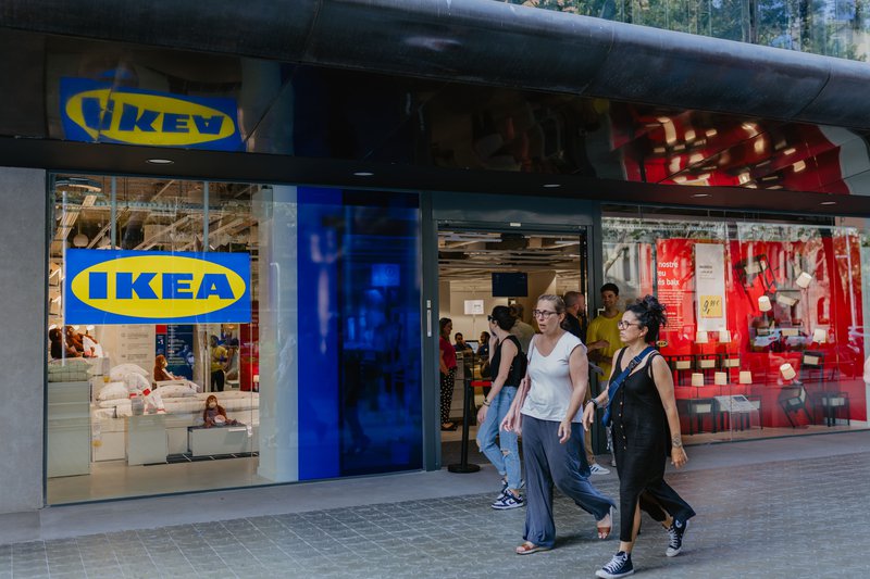 Nueva tienda de Ikea en Diagonal de Barcelona.