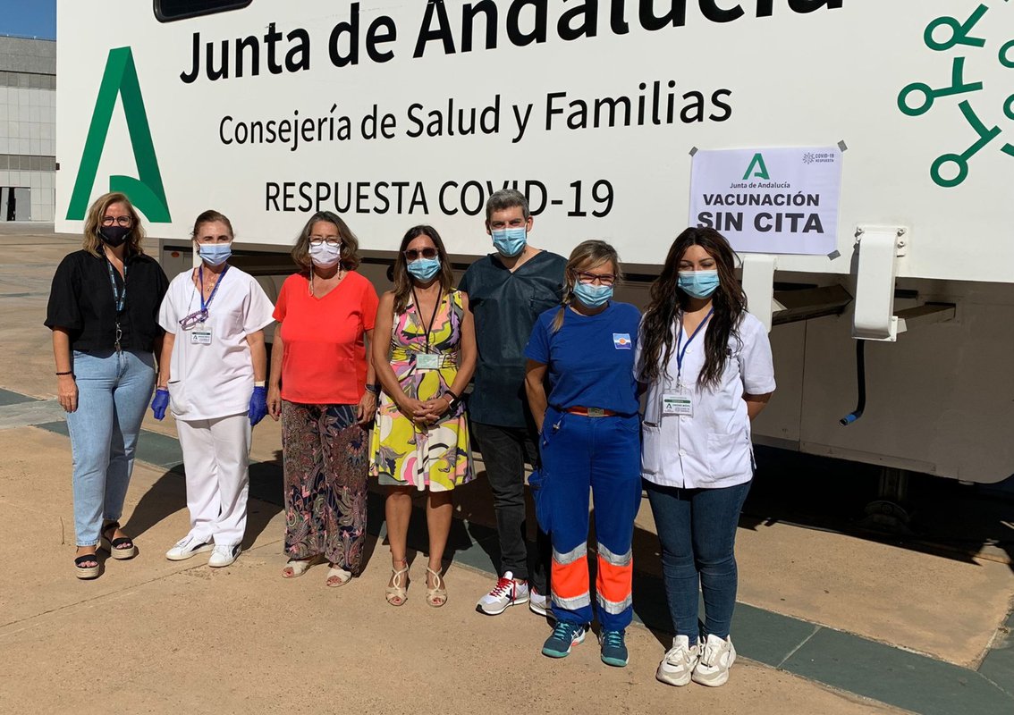 AireSur acoge jornadas de vacunación sin cita contra la COVID-19