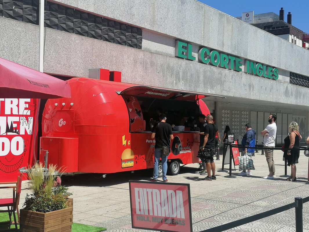 El Corte Inglés trae la Food Truck GoXO de Dabiz Muñoz a Galicia